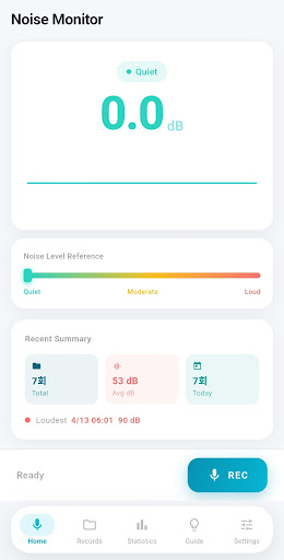 Noise Recorder - Decibel Meter screenshot 1