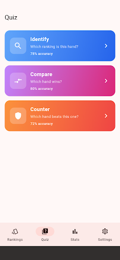 Seotda - Hwatu Hand Rank Quiz screenshot 3