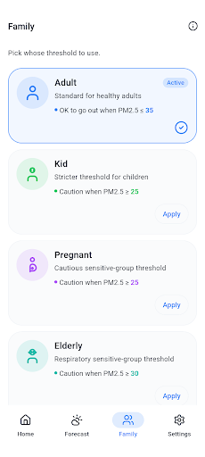 Air Quality Bar: Outdoor Score screenshot 3