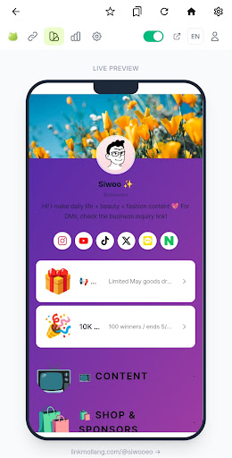 LinkMollang - All Your Links screenshot 2
