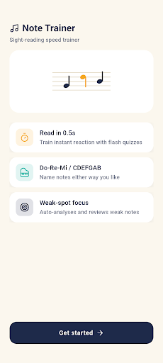 Note Trainer: Sight Reading screenshot 1