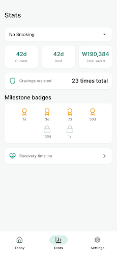 QuitDay: Quit Smoking & Drink screenshot 3