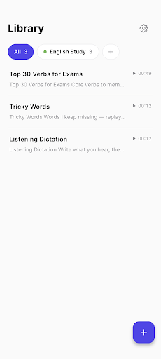 StudyAloud: Read Notes Aloud screenshot 1