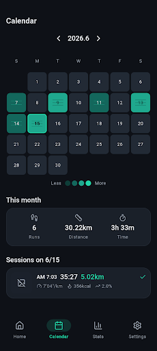 TreadLog - Treadmill Run Log screenshot 2