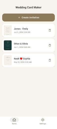 Wedding Card Maker screenshot 2
