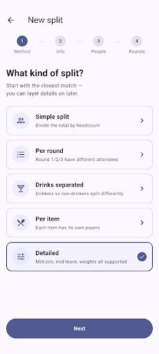 Bill Splitter - Split & Settle screenshot 2