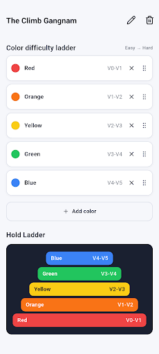 ClimbLog: Climbing Workout Log screenshot 4