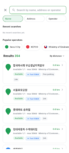 EV Charging Map - Live Status screenshot 3