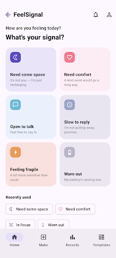 FeelSignal: Mood Wallpaper screenshot 1