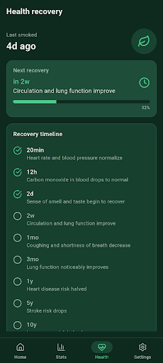 QuitSave: Quit Smoking Tracker screenshot 3