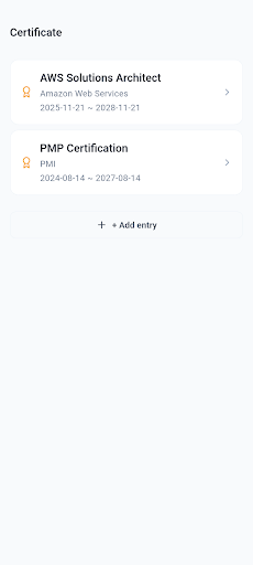 ResumeFacts: Resume Date Vault screenshot 3