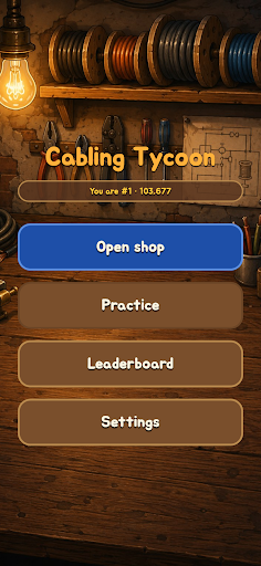 Cabling Tycoon: LAN Cable Shop screenshot 1