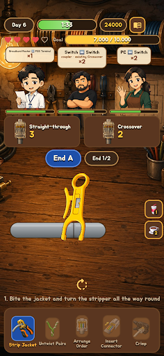 Cabling Tycoon: LAN Cable Shop screenshot 2
