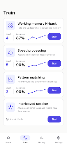 Brain Training Note screenshot 2