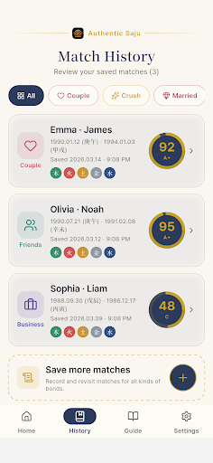 Four Pillars Match – BaZi screenshot 4