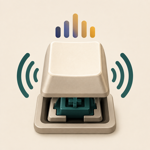 Keyclack: Press Keycaps, Hear Real Typing Sounds