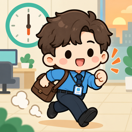 Survive the 9-to-6: An Idle Game About Dodging Overtime